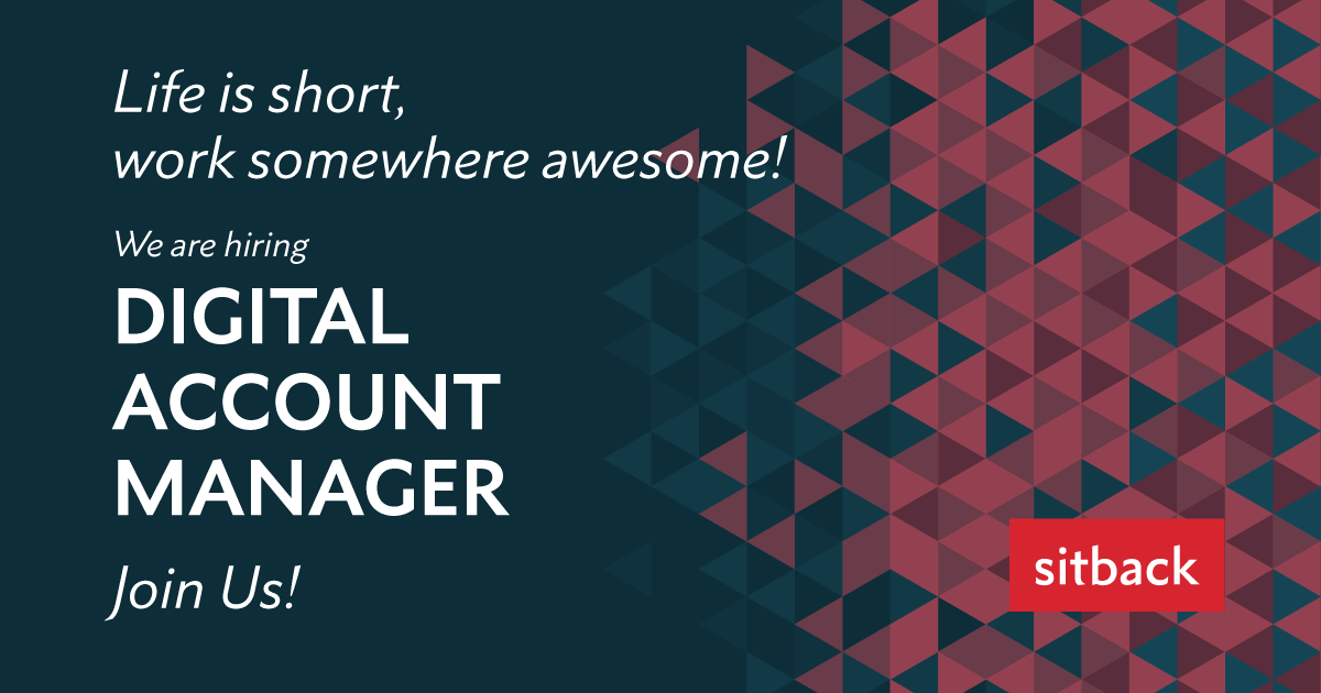 Digital Account Manager Job Vacancy