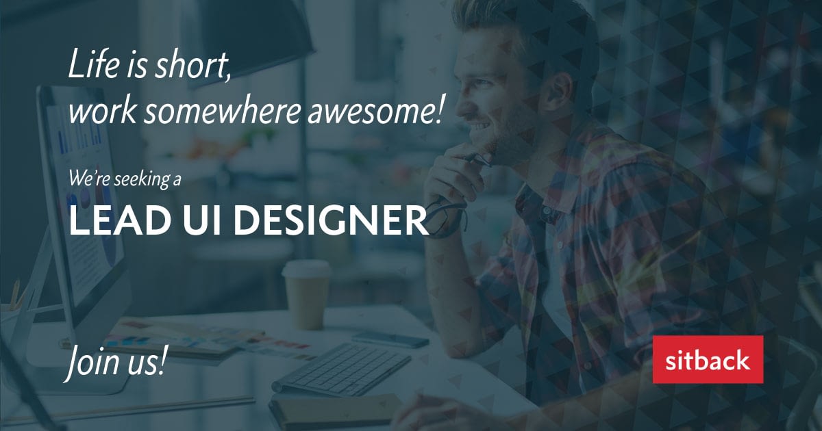 Lead UI Designer Job Vacancy